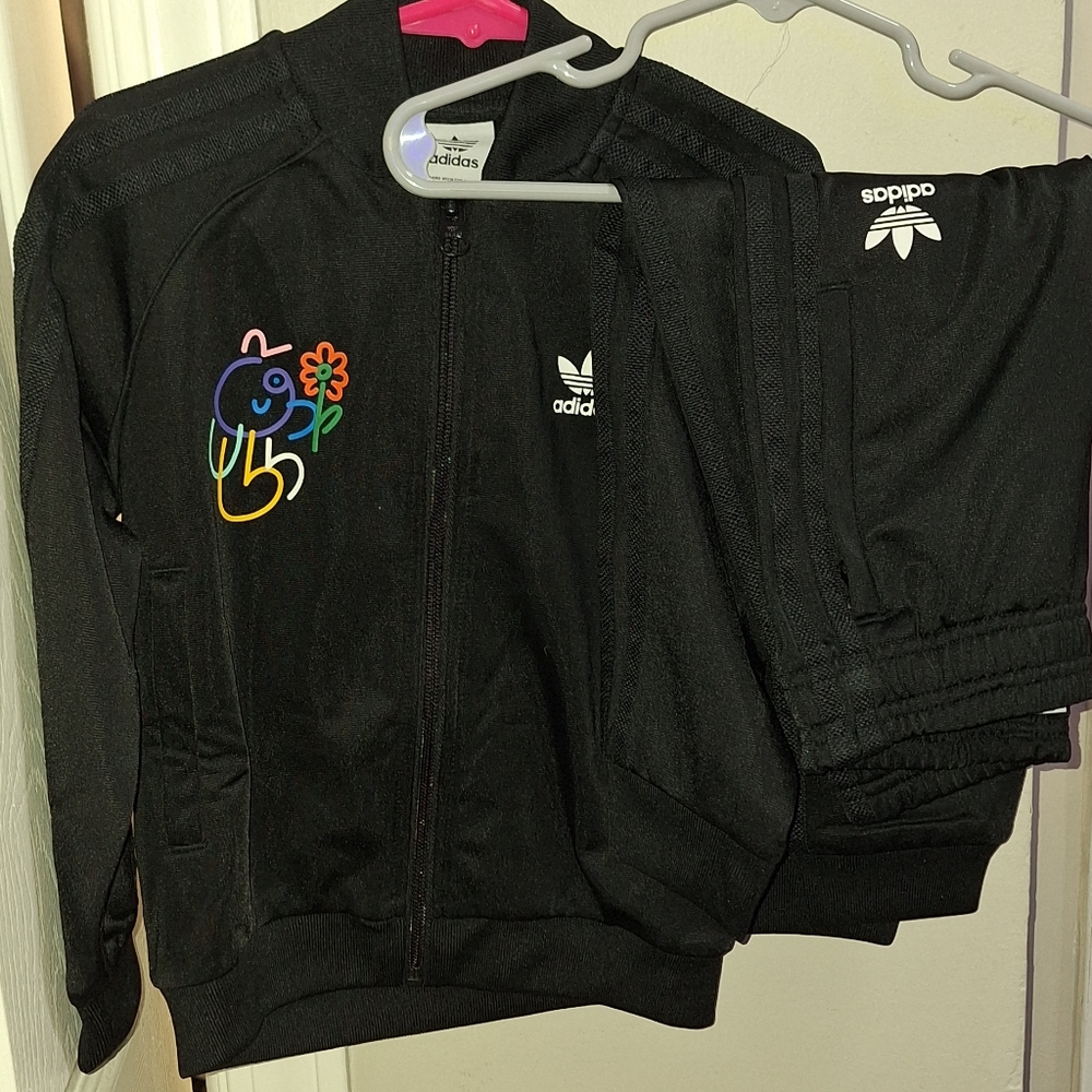Adidas boys track suit
